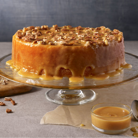 Caramel Pecan Cake